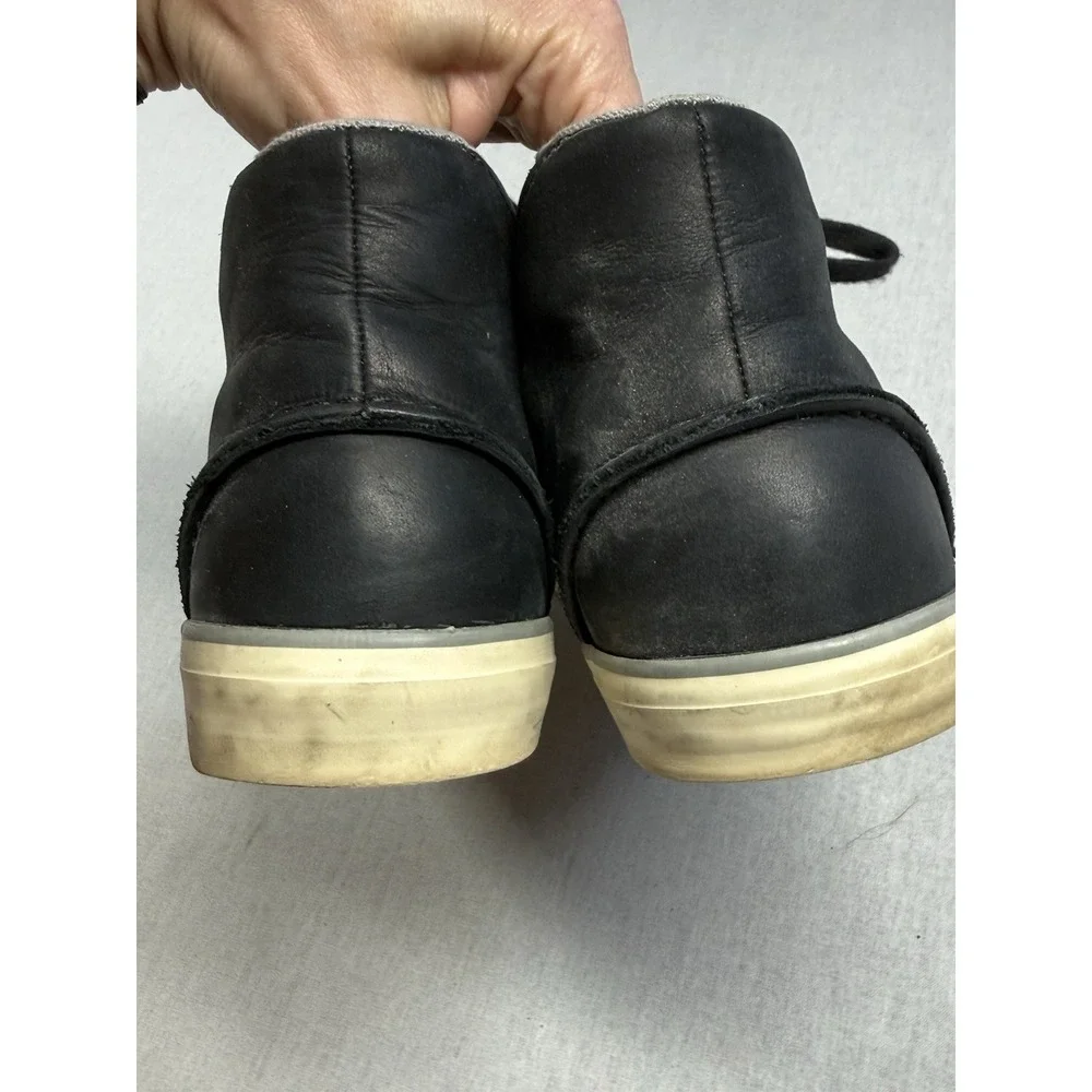 Keen‎ Timmons Chukka Boots Men 8 Black Nubuck Leather Lace Up Casual Shoes